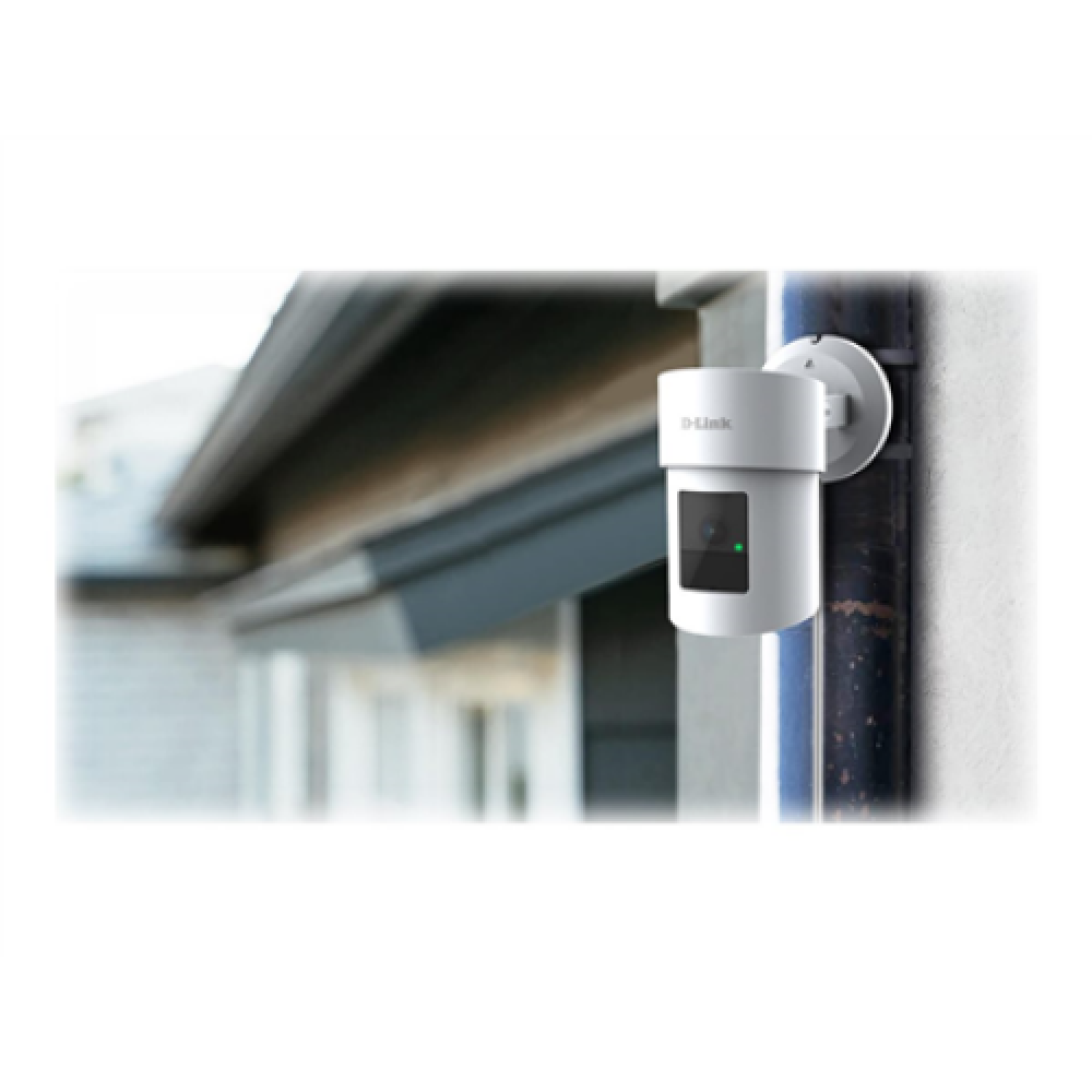 D-Link , 2K QHD Pan and Zoom Outdoor Wi-Fi Camera , DCS-8635LH , PTZ Pan Tilt & Zoom Cameras , 4 MP , 3.3mm , IP65 , H.265/H.264 , MicroSD up to 256 GB