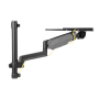 Digitus , Wall mount , Tilt, height adjustment, rotate , 17-32 , Black