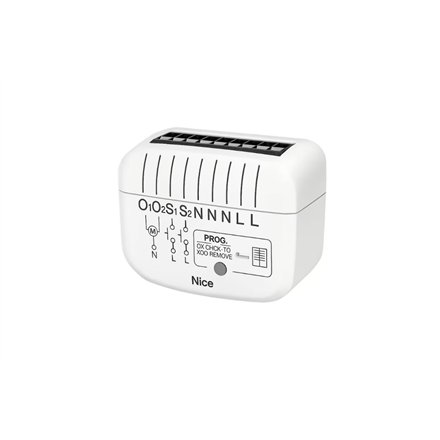 Fibaro Nice Z-Wave Micromodule for Roller Blinds and Awnings , FGR-224 EU Roll-Control 2 , White