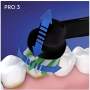 Oral-B Electric Toothbrush , Pro 3 3900N Black/Pink Duopack , Rechargeable , For adults , Number of brush heads included 3 , Number of teeth brushing modes 3 , Black/Pink