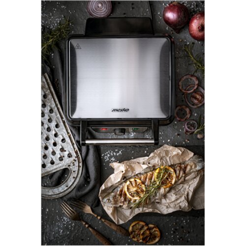 Mesko , Grill , MS 3050 , Contact grill , 1800 W , Black/Stainless steel