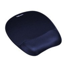 Fellowes , Foam mouse pad with wrist support , 202 x 235 x 25 mm , Sapphire