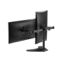 Digitus Desk Mount , DA-90401 , Adjustable Height, Rotate, Swivel , 15-32 , Maximum weight (capacity) 2x8 kg , Black