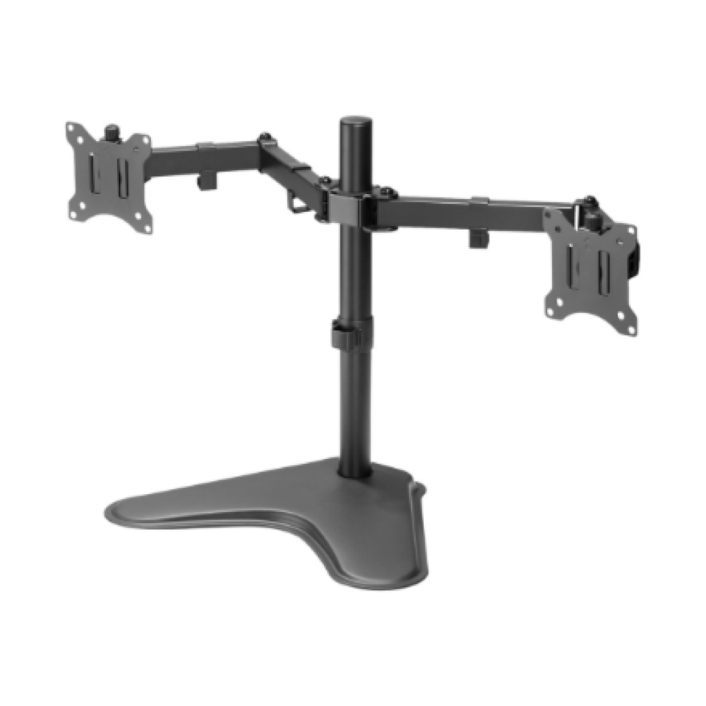 Digitus Desk Mount , DA-90401 , Adjustable Height, Rotate, Swivel , 15-32 , Maximum weight (capacity) 2x8 kg , Black