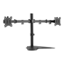 Digitus Desk Mount , DA-90401 , Adjustable Height, Rotate, Swivel , 15-32 , Maximum weight (capacity) 2x8 kg , Black