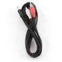 Cablexpert , 2.5m, 3.5mm/2xRCA, M/M , 3.5mm , 2 x RCA