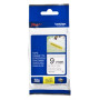 Brother , TZe-S221 Strong Adhesive Laminated Tape , Black on White , TZe , 8 m , 9 cm