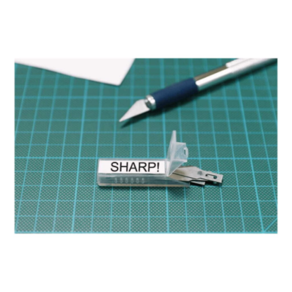 Brother , TZe-S221 Strong Adhesive Laminated Tape , Black on White , TZe , 8 m , 9 cm