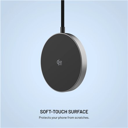 Fixed MagPad Slim wireless charger with Qi2.2, MagSafe support