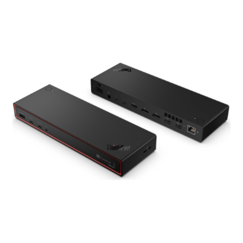 Lenovo ThinkPad Thunderbolt 5 Smart Dock 7500 - EU , DisplayPorts quantity 2 , HDMI ports quantity 1 , 180 W