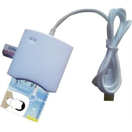 Transcend , SMART CARD READER USB PC/SC N68 White