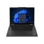 Lenovo , ThinkPad X13 2-in-1 , Black , 13.3 , IPS , Touchscreen , WUXGA , 1920 x 1200 pixels , Anti-glare , Intel Core U7 , 155U , 16 GB , Soldered LPDDR5x , Solid-state drive capacity 512 GB , Intel Graphics , Windows 11 Pro , 802.11ax , Bluetooth versio