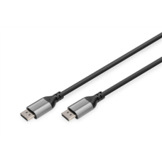 Digitus , 8K DisplayPort Connection Cable , DB-340105-010-S , DisplayPort to DisplayPort DisplayPort Male (Version 1.4) , DisplayPort Male (Version 1.4)