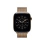 Apple , 46mm Gold Milanese Loop - S/M , Fits wrists 130-180 mm , Gold