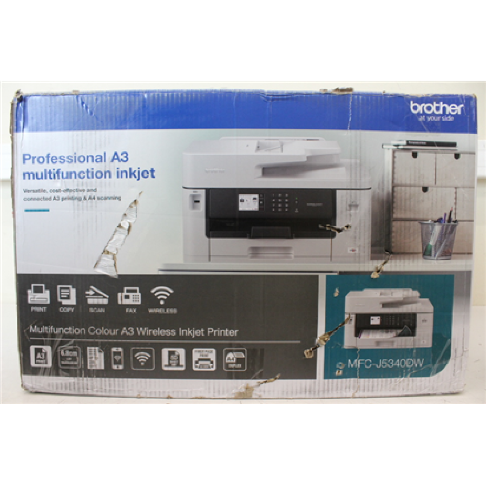 SALE OUT. Brother , MFC-J5340DW , Inkjet , Colour , 4-in-1 , A3 , Wi-Fi , DAMAGED PACKAGING