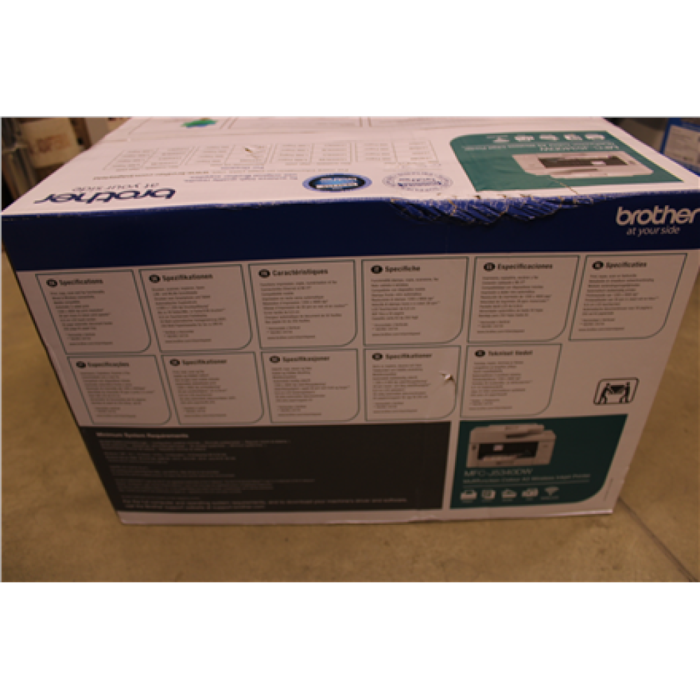 SALE OUT. Brother MFC-J5340DW 4in1 colour inkjet printer , Brother MFC-J5340DW , Inkjet , Colour , 4-in-1 , A3 , Wi-Fi , DAMAGED PACKAGING