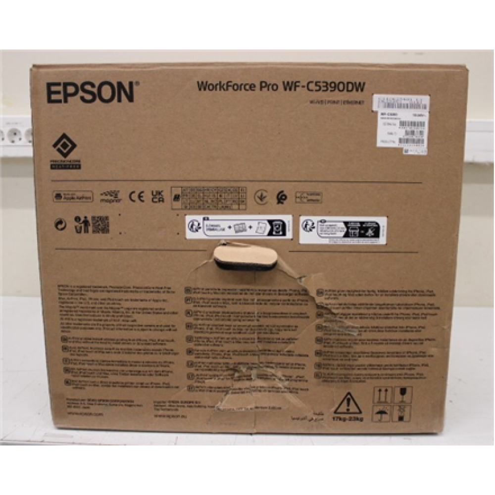 SALE OUT. Epson WorkForce Pro WF-C5390DW , Epson WorkForce Pro , WF-C5390DW , Inkjet , Colour , Inkjet Printer , A4 , Wi-Fi , DAMAGED PACKAGING