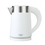 Adler , Kettle , AD 1372 , Electric , 800 W , 0.6 L , Plastic/Stainless steel , 360° rotational base , White