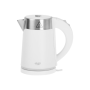 Adler , Kettle , AD 1372 , Electric , 800 W , 0.6 L , Plastic/Stainless steel , 360° rotational base , White