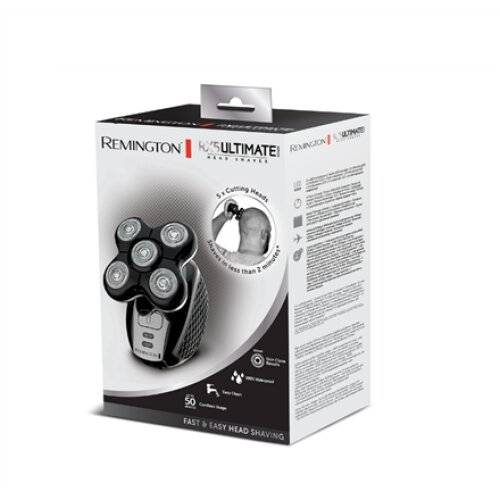 Remington , Shaver , XR1500 , Operating time (max) 50 min , Black/Silver