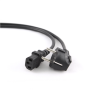 Cablexpert , PC-186-VDE-3M Power cord (C13), VDE approved, 3 m , Black