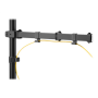 Digitus , Desk Mount , Height adjustment , Black