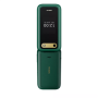 Nokia , 2660 Flip 4G , Green , 2.8 , TFT LCD , 48 MB , 128 MB , Dual SIM , Nano-SIM , 3G , Bluetooth , 4.2 , USB version microUSB 2.0 , Built-in camera , Main camera resolution 0.3 MP , 1450 mAh