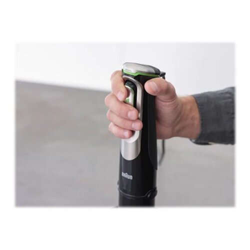 Braun , Hand Blender , MultiQuick 9 MQ9187XLI , Hand Blender , 1200 W , Number of speeds 3 , Black/Stainless Steel