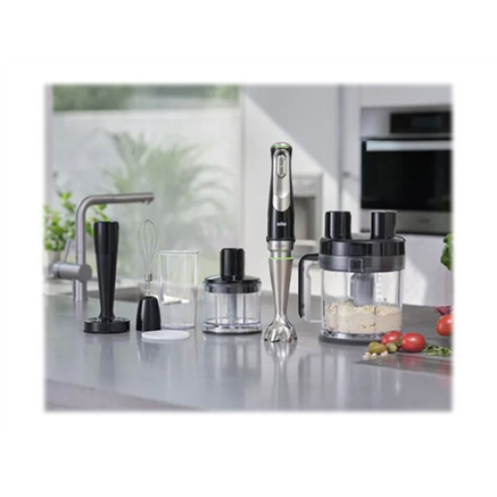 Braun , Hand Blender , MultiQuick 9 MQ9187XLI , Hand Blender , 1200 W , Number of speeds 3 , Black/Stainless Steel