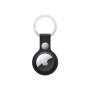 AirTag Leather Key Ring - Midnight