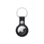 AirTag Leather Key Ring - Midnight