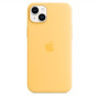 Apple 14 Plus Silicone Case with MagSafe Sunglow