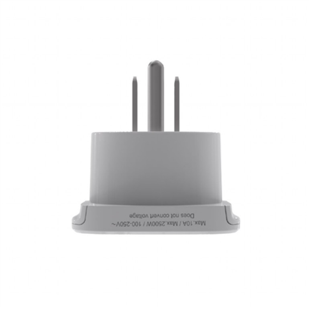 Gembird World to US power adapter plug, 10 A , A-AC-USMINTF , Travel adapter