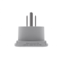 Gembird World to US power adapter plug, 10 A , A-AC-USMINTF , Travel adapter
