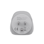 Gembird World to US power adapter plug, 10 A , A-AC-USMINTF , Travel adapter