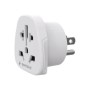 Gembird World to US power adapter plug, 10 A , A-AC-USMINTF , Travel adapter