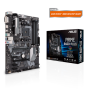 Asus , PRIME B450-PLUS , Processor family AMD , Processor socket AM4 , Memory slots 4 , Number of SATA connectors 6 x SATA 6Gb/s connector(s) , Chipset AMD B , ATX
