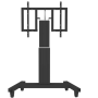 Neomounts Floor stand , PLASMA-M2500TBLACK TV trolley , Adjustable Height, Tilt , 42-100 , Maximum weight (capacity) 150 kg , Black