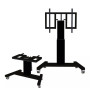 Neomounts Floor stand , PLASMA-M2500TBLACK TV trolley , Adjustable Height, Tilt , 42-100 , Maximum weight (capacity) 150 kg , Black