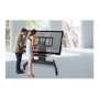 Neomounts Floor stand , PLASMA-M2500TBLACK TV trolley , Adjustable Height, Tilt , 42-100 , Maximum weight (capacity) 150 kg , Black