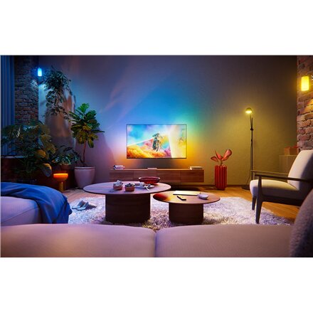Philips 55PQS8501/12 , 4K QLED Ambilight TV , 55 , Smart TV , Titan OS , UHD , Black