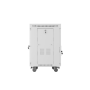 Lanberg , Rack cabinet 19 free-standing 15U/600x600 (flat pack) with glass door, LCD , FF01-6615-12SL , Grey