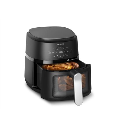 Philips Airfryer , NA221/00 2000 series , Power 1500 W , Capacity 4.2 L , Rapid Air technology , Black/Silver