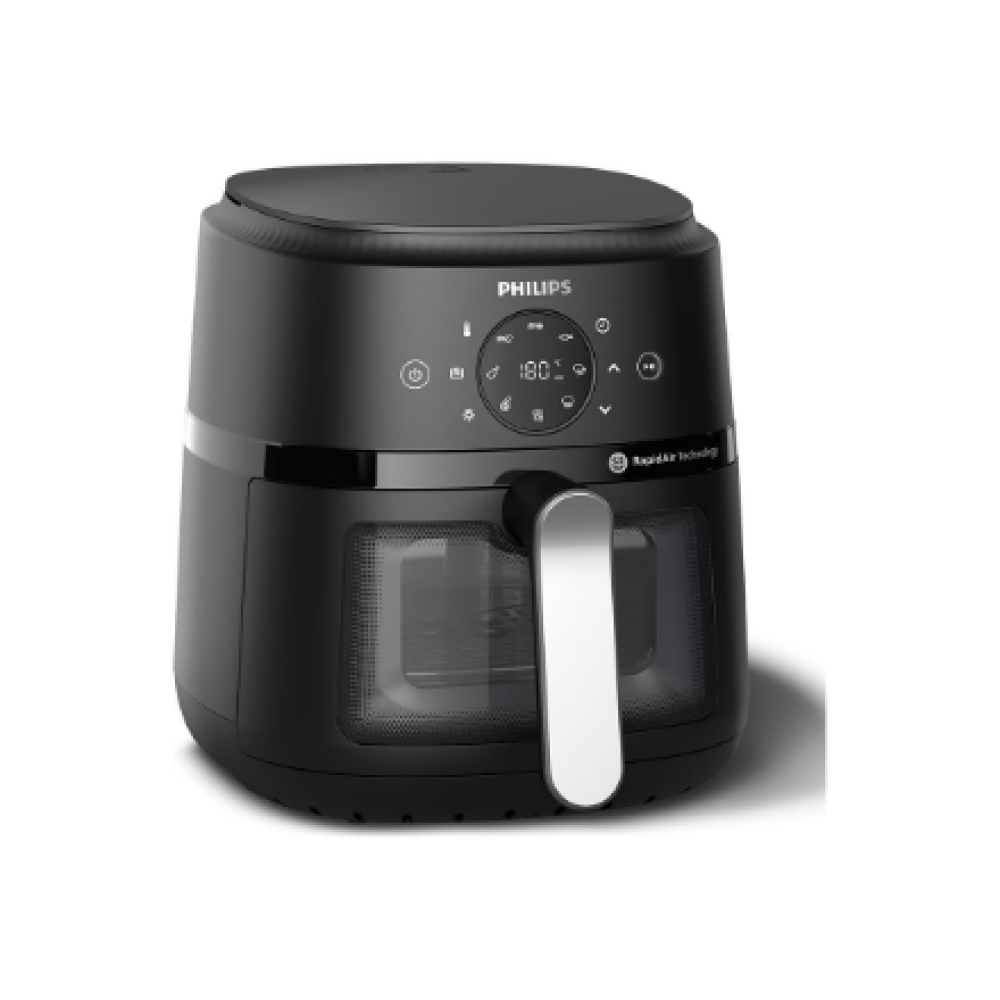 Philips Airfryer , NA221/00 2000 series , Power 1500 W , Capacity 4.2 L , Rapid Air technology , Black/Silver
