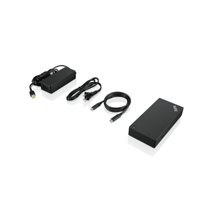 Lenovo , ThinkPad Universal USB-C Dock - EU , Docking station , Ethernet LAN (RJ-45) ports 1 , VGA (D-Sub) ports quantity 1 , DisplayPorts quantity 2 , USB 3.0 (3.1 Gen 1) Type-C ports quantity 1 , USB 3.0 (3.1 Gen 1) ports quantity 3 , USB 2.0 ports quan