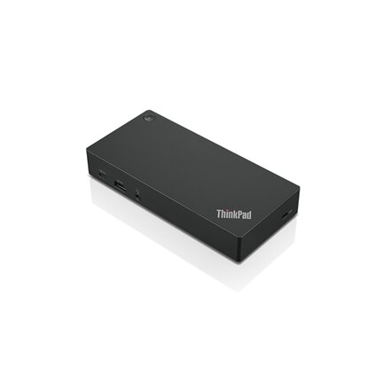 Lenovo , ThinkPad Universal USB-C Dock - EU , Docking station , Ethernet LAN (RJ-45) ports 1 , VGA (D-Sub) ports quantity 1 , DisplayPorts quantity 2 , USB 3.0 (3.1 Gen 1) Type-C ports quantity 1 , USB 3.0 (3.1 Gen 1) ports quantity 3 , USB 2.0 ports quan