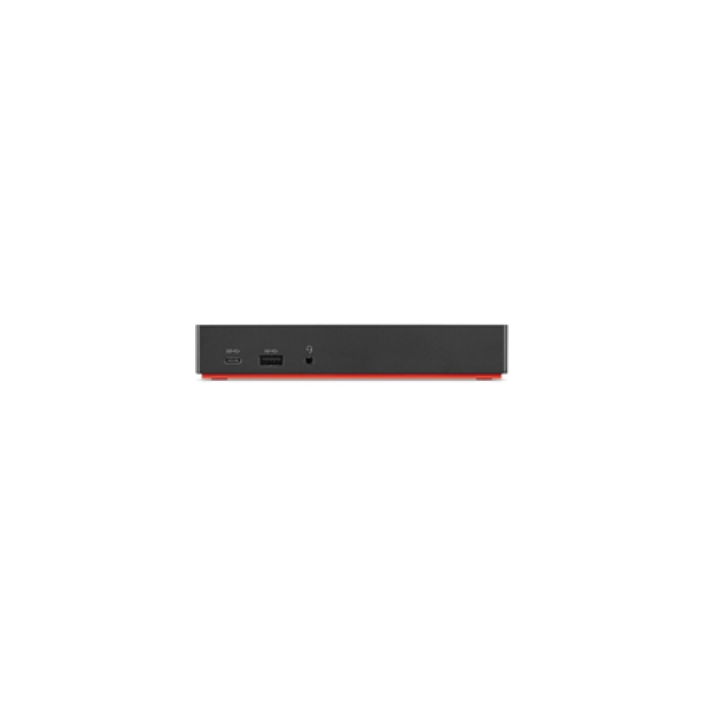 Lenovo , ThinkPad Universal USB-C Dock - EU , Docking station , Ethernet LAN (RJ-45) ports 1 , VGA (D-Sub) ports quantity 1 , DisplayPorts quantity 2 , USB 3.0 (3.1 Gen 1) Type-C ports quantity 1 , USB 3.0 (3.1 Gen 1) ports quantity 3 , USB 2.0 ports quan