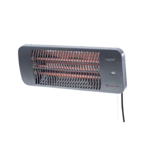 SUNRED , Heater , LUG-2000W, Lugo Quartz Wall , Infrared , 2000 W , Grey , IP24