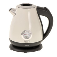 Camry , Kettle with a thermometer , CR 1344 , Electric , 2200 W , 1.7 L , Stainless steel , 360° rotational base , Cream Camry , Kettle with a thermometer , CR 1344 , Electric , 2200 W , 1.7 L , Stainless steel , 360° rotational base , Cream