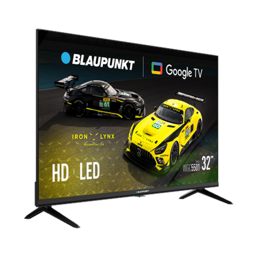 Blaupunkt , LED TV , 32WGC5501S , 32 , Smart TV , Google TV , Black